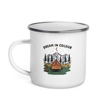 Load image into Gallery viewer, Dream in Colour Enamel Mug