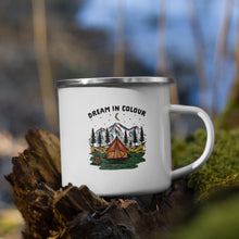 Load image into Gallery viewer, Dream in Colour Enamel Mug
